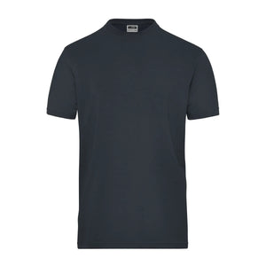 T-shirt Mens Bio Stretch-t Work - Solid grigio / XS - personalizzabile con logo