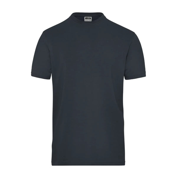 T-shirt Mens Bio Stretch-t Work - Solid grigio / XS - personalizzabile con logo