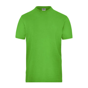T-shirt Mens Bio Stretch-t Work - Solid lime-green / XS - personalizzabile con logo