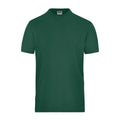 T-shirt Mens Bio Stretch-t Work - Solid verde / XS - personalizzabile con logo