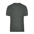 T-shirt Mens Bio Workwear dark-grey / XS - personalizzabile con logo
