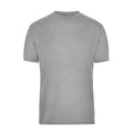 T-shirt Mens Bio Workwear grey-heather / XS - personalizzabile con logo