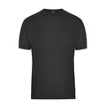 T-shirt Mens Bio Workwear nero / XS - personalizzabile con logo