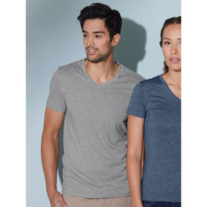 T-shirt Mens Heather - personalizzabile con logo