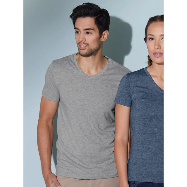 T-shirt Mens Heather - personalizzabile con logo