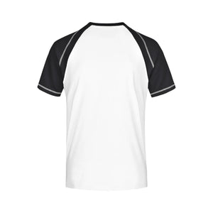 T-shirt Mens Raglan-t - personalizzabile con logo