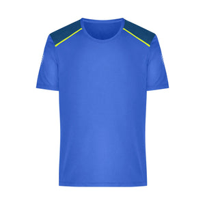 T-shirt Mens Running Grs blu / S - personalizzabile con logo