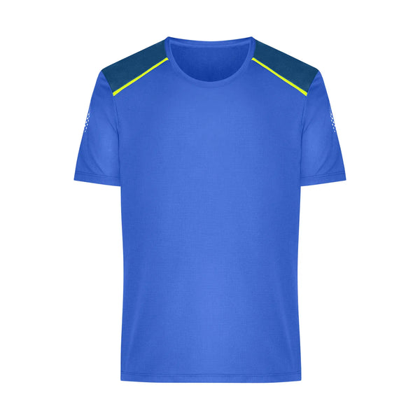 T-shirt Mens Running Grs blu / S - personalizzabile con logo