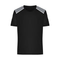 T-shirt Mens Running Grs nero / S - personalizzabile con logo