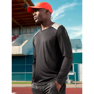 T-shirt Mens Running Shirt maniche lunghe Grs - personalizzabile con logo