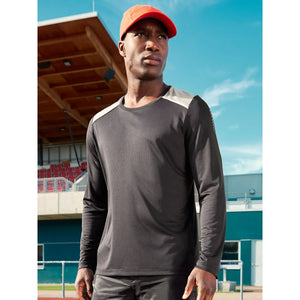 T-shirt Mens Running Shirt maniche lunghe Grs - personalizzabile con logo