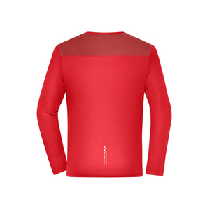 T-shirt Mens Running Shirt maniche lunghe Grs - personalizzabile con logo