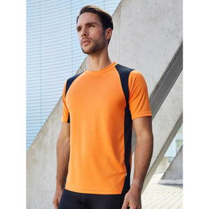 T-shirt Mens Running-t - personalizzabile con logo