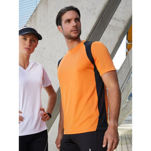 T-shirt Mens Running-t - personalizzabile con logo