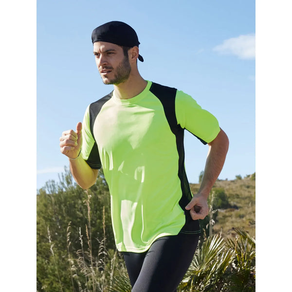 T-shirt Mens Running-t - personalizzabile con logo