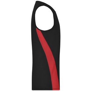 T-shirt Mens Running Tank - personalizzabile con logo