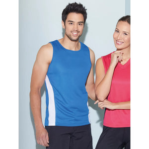 T-shirt Mens Running Tank - personalizzabile con logo