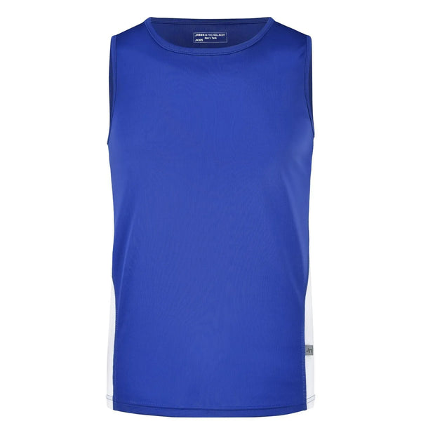T-shirt Mens Running Tank royal / S - personalizzabile con logo