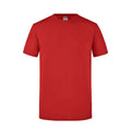 T-shirt Mens Slim Fit-t rosso / S - personalizzabile con logo