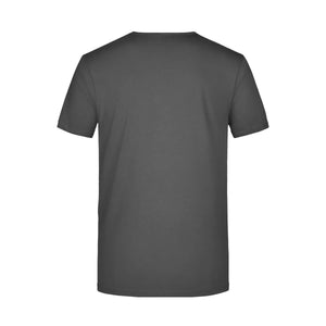T-shirt Mens Slim Fit V-t - personalizzabile con logo