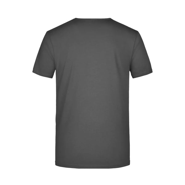 T-shirt Mens Slim Fit V-t - personalizzabile con logo