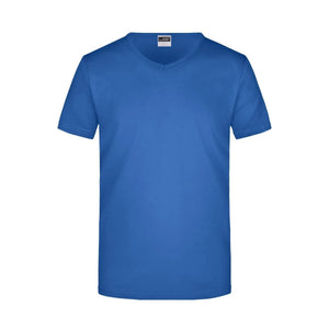 T-shirt Mens Slim Fit V-t - personalizzabile con logo