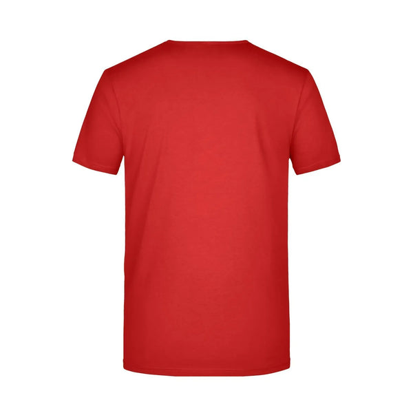 T-shirt Mens Slim Fit V-t - personalizzabile con logo