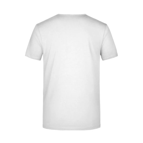 T-shirt Mens Slim Fit V-t - personalizzabile con logo