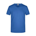 T-shirt Mens Slim Fit V-t royal / S - personalizzabile con logo