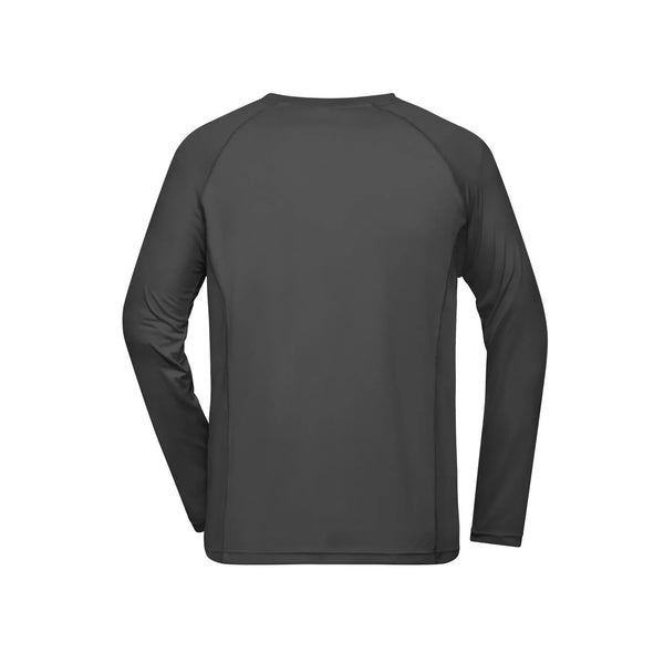 T-shirt Mens Sports Shirt Long-sleeved - personalizzabile con logo