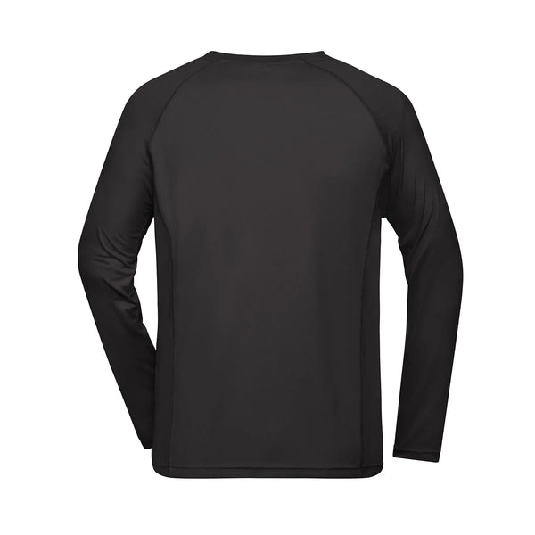 T-shirt Mens Sports Shirt Long-sleeved - personalizzabile con logo