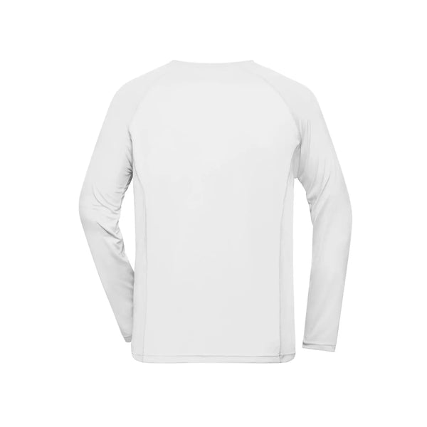 T-shirt Mens Sports Shirt Long-sleeved - personalizzabile con logo