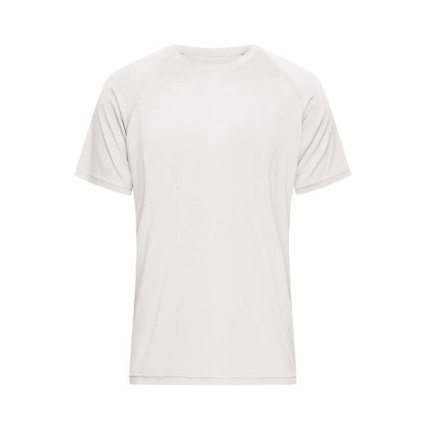 T-shirt Mens Sports-t bianco / S - personalizzabile con logo