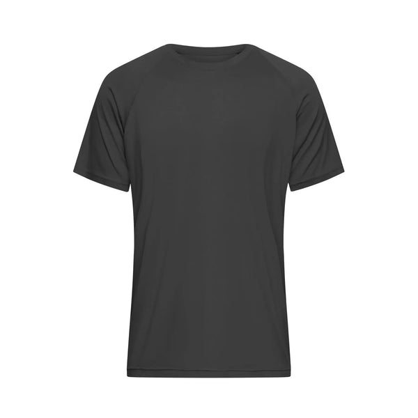 T-shirt Mens Sports-t grigio / S - personalizzabile con logo