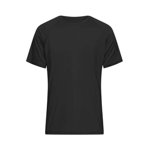 T-shirt Mens Sports-t nero / S - personalizzabile con logo