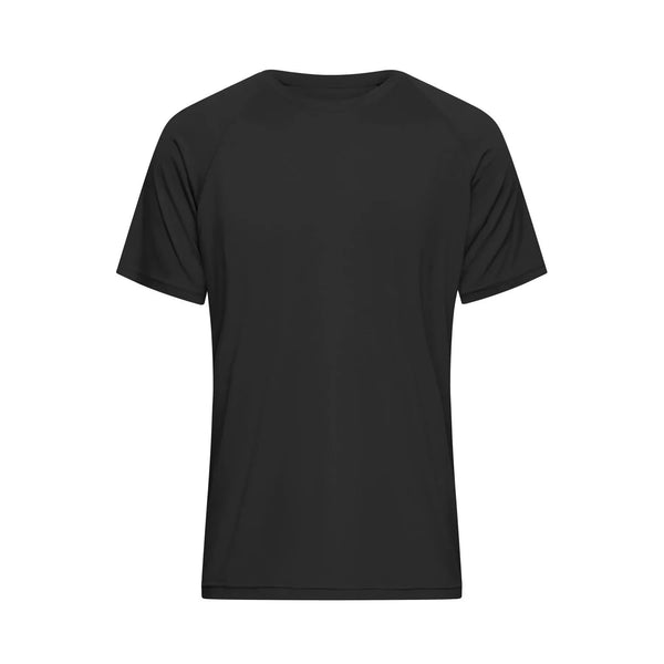 T-shirt Mens Sports-t nero / S - personalizzabile con logo