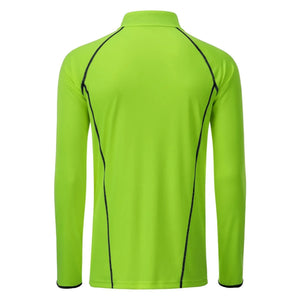T-shirt Mens Sportsshirt maniche lunghe - personalizzabile con logo