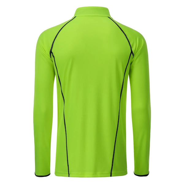 T-shirt Mens Sportsshirt maniche lunghe - personalizzabile con logo
