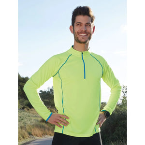 T-shirt Mens Sportsshirt maniche lunghe - personalizzabile con logo