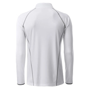 T-shirt Mens Sportsshirt maniche lunghe - personalizzabile con logo