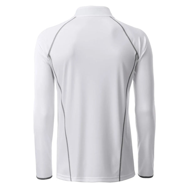 T-shirt Mens Sportsshirt maniche lunghe - personalizzabile con logo