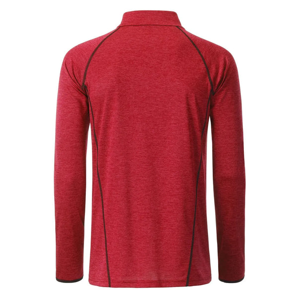 T-shirt Mens Sportsshirt maniche lunghe - personalizzabile con logo