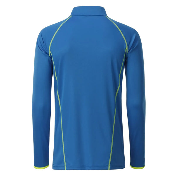 T-shirt Mens Sportsshirt maniche lunghe - personalizzabile con logo