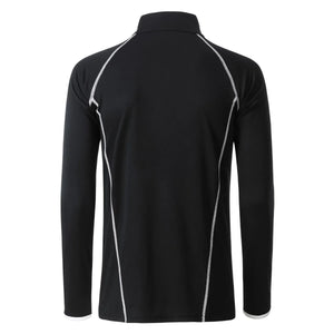 T-shirt Mens Sportsshirt maniche lunghe - personalizzabile con logo