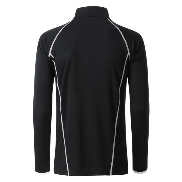 T-shirt Mens Sportsshirt maniche lunghe - personalizzabile con logo