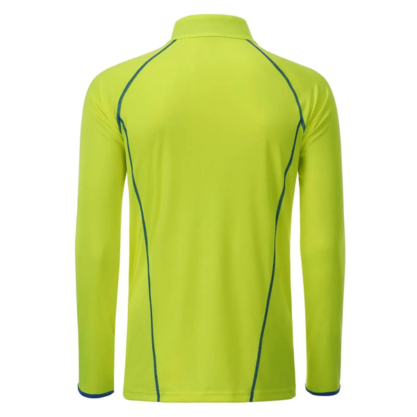 T-shirt Mens Sportsshirt maniche lunghe - personalizzabile con logo