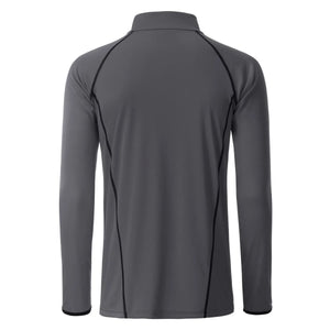 T-shirt Mens Sportsshirt maniche lunghe - personalizzabile con logo
