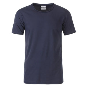 T-shirt Mens-t blu / S - personalizzabile con logo