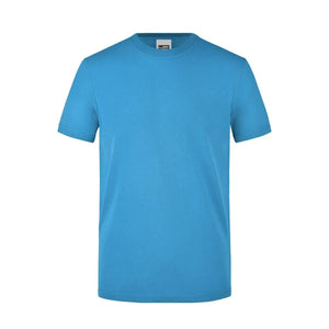 T-shirt Mens Workwear azzurro / XS - personalizzabile con logo