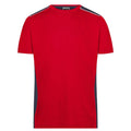 T-shirt Mens Workwear - Color rosso / XS - personalizzabile con logo